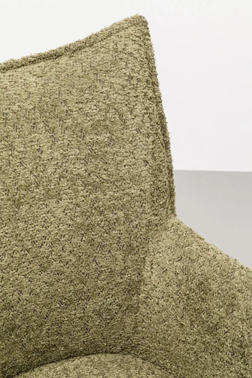 KARE Design Sedia con braccioli Selma verde oliva - KARE> Sedie