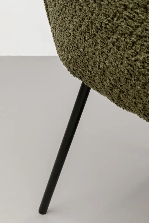 KARE Design Sedia con braccioli Selma verde oliva - KARE> Sedie