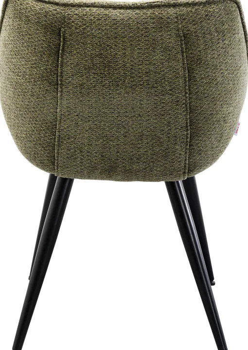 KARE Design Sedia con braccioli Thelma Melange Verde - KARE> Sedie