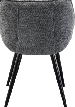 KARE Design Sedia con braccioli Thelma Melange Grigio - KARE></noscript> Sedie