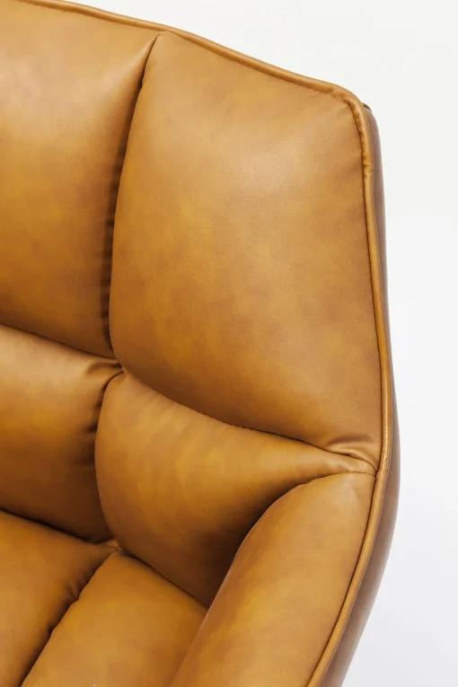 KARE Design Sedia con braccioli ThinkThank marrone - KARE> Sedie