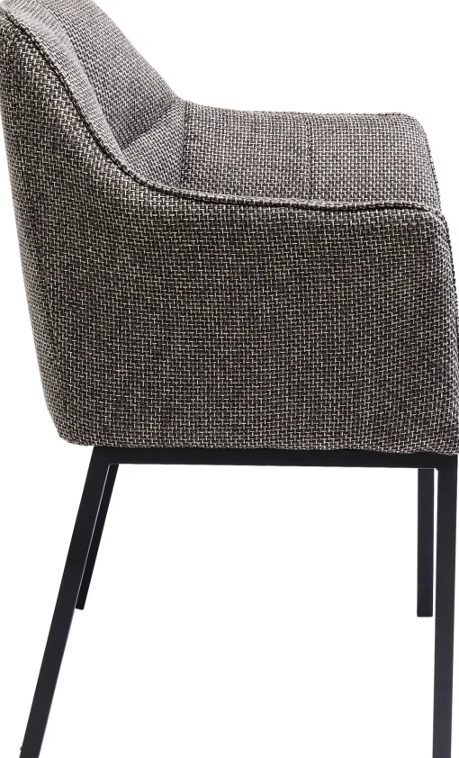 KARE Design Sedia con braccioli ThinkThank grigia - KARE> Sedie