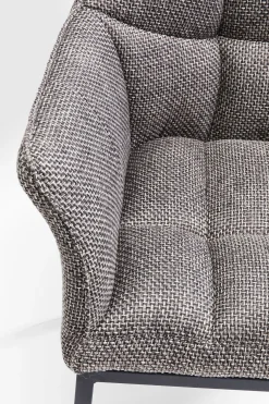 KARE Design Sedia con braccioli ThinkThank grigia - KARE></noscript> Sedie