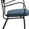 KARE Design Sedia con braccioli Viola blu - KARE> Sedie