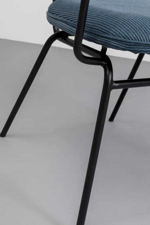 KARE Design Sedia con braccioli Viola blu - KARE> Sedie