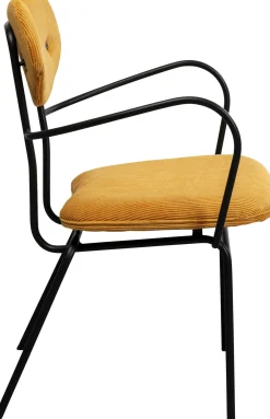KARE Design Sedia con braccioli Viola giallo - KARE> Sedie