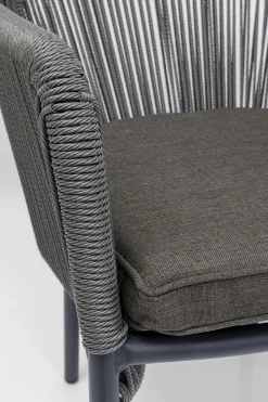KARE Design Sedia con braccioli Wave grigio - KARE></noscript> Sedie