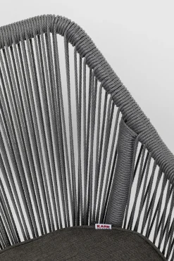 KARE Design Sedia con braccioli Wave grigio - KARE></noscript> Sedie
