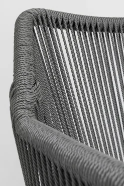 KARE Design Sedia con braccioli Wave grigio - KARE></noscript> Sedie