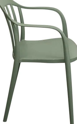 KARE Design Sedia con braccioliFlores grigio-verde - KARE> Sedie
