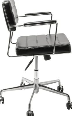 KARE Design Sedia da ufficio Dottore nera - KARE> Sedie