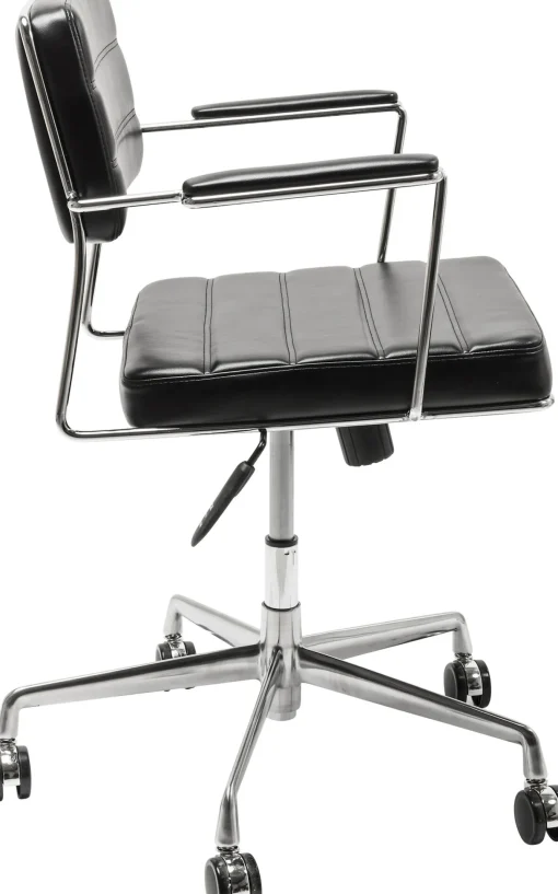KARE Design Sedia da ufficio Dottore nera - KARE> Sedie