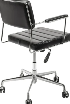 KARE Design Sedia da ufficio Dottore nera - KARE> Sedie