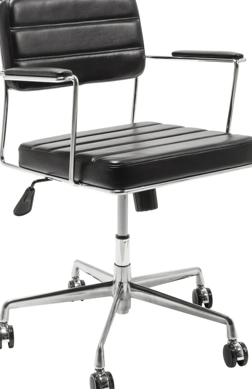 KARE Design Sedia da ufficio Dottore nera - KARE> Sedie