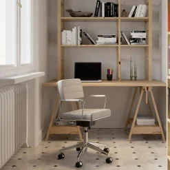 KARE Design Sedia da ufficio Dottore grigia - KARE> Sedie