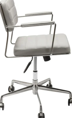 KARE Design Sedia da ufficio Dottore grigia - KARE> Sedie