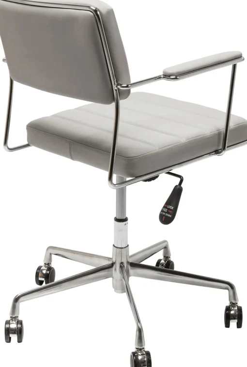 KARE Design Sedia da ufficio Dottore grigia - KARE> Sedie