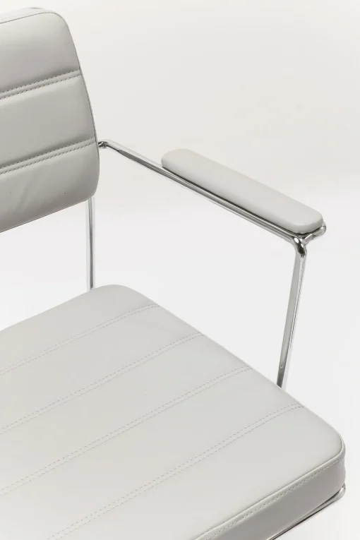 KARE Design Sedia da ufficio Dottore grigia - KARE> Sedie