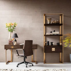 KARE Design Sedia Da Ufficio Labora Marrone - KARE> Sedie