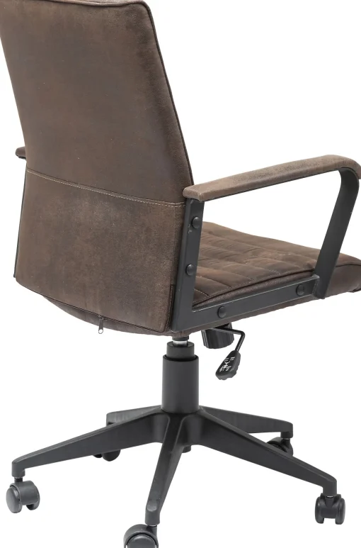 KARE Design Sedia Da Ufficio Labora Marrone - KARE> Sedie