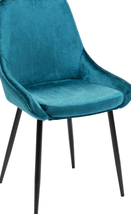 KARE Design Sedia East Side Blu Petrolio - KARE> Sedie