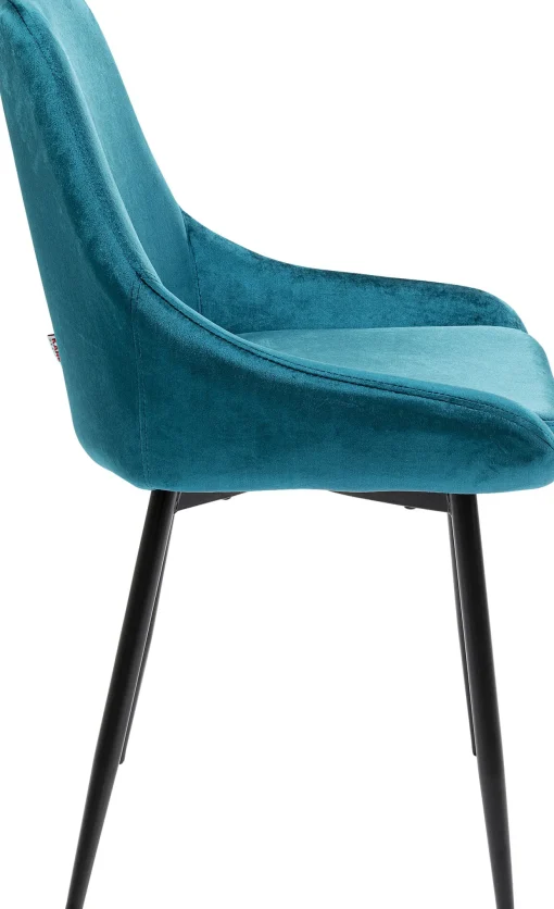 KARE Design Sedia East Side Blu Petrolio - KARE> Sedie