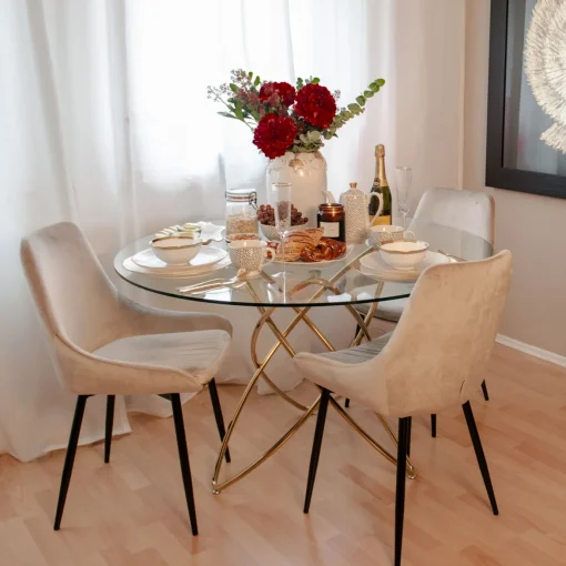 KARE Design Sedia East Side Champagne XL - KARE> Sedie