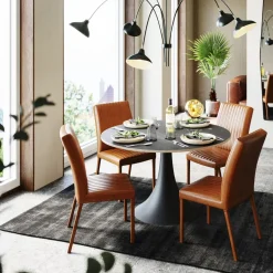 KARE Design Sedia Freddy marrone - KARE> Sedie
