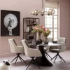 KARE Design Sedia girevole Amira - KARE> Sedie