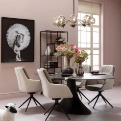 KARE Design Sedia girevole Amira - KARE> Sedie