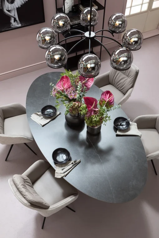 KARE Design Sedia girevole Amira - KARE> Sedie