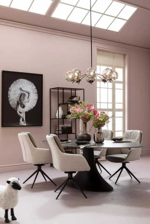 KARE Design Sedia girevole Amira - KARE> Sedie