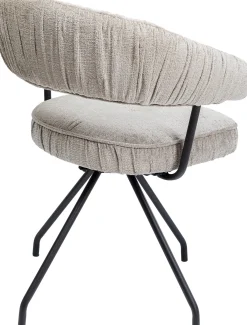 KARE Design Sedia girevole Arabella argento - KARE></noscript> Sedie
