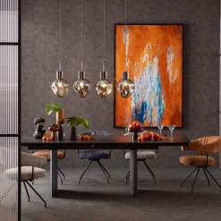 KARE Design Sedia girevole Arabella arancione - KARE></noscript> Sedie