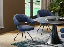 KARE Design Sedia girevole Arabella marrone - KARE> Sedie