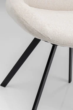 KARE Design Sedia girevole Baron crema - KARE></noscript> Sedie