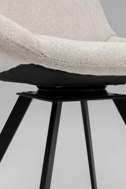 KARE Design Sedia girevole Baron crema - KARE></noscript> Sedie