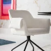 KARE Design Sedia girevole Bess creme - KARE> Sedie