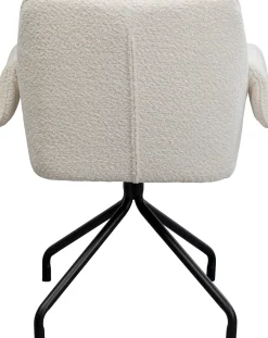 KARE Design Sedia girevole Bess creme - KARE></noscript> Sedie