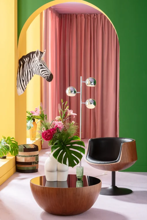KARE Design SEDIA GIREVOLE CLUB NOCE - KARE> Sedie