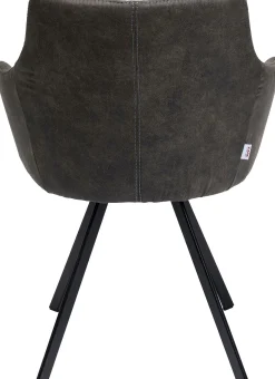 KARE Design Sedia girevole Coco antracite - KARE></noscript> Sedie