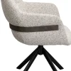 KARE Design Sedia girevole Coco crema - KARE> Sedie