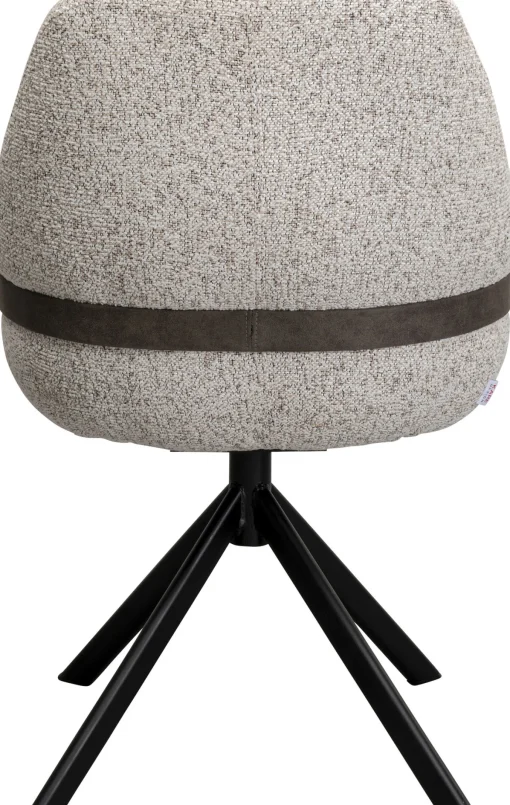 KARE Design Sedia girevole Coco crema - KARE> Sedie