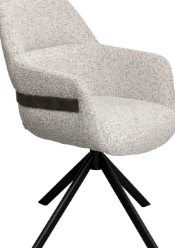 KARE Design Sedia girevole Coco crema - KARE></noscript> Sedie