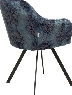 KARE Design Sedia girevole Coco Hugs Keops Blue Limited - KARE></noscript> Sedie