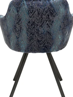 KARE Design Sedia girevole Coco Hugs Keops Blue Limited - KARE></noscript> Sedie
