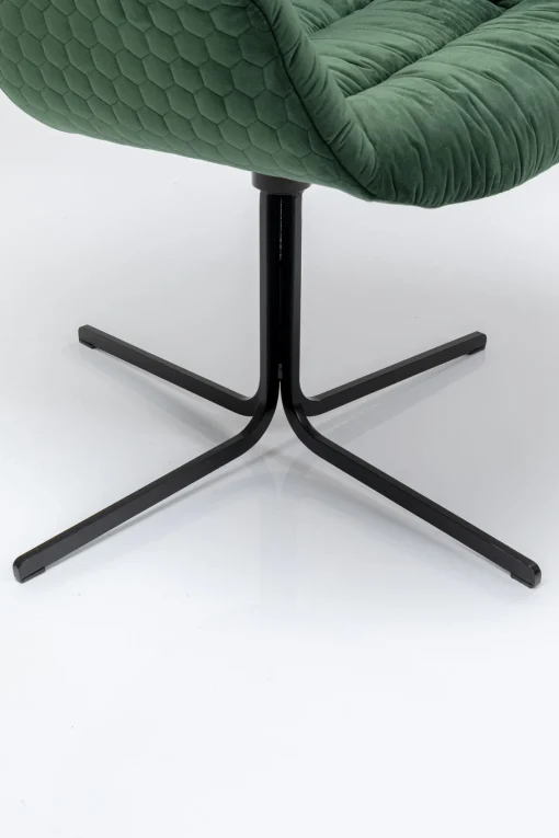 KARE Design SEDIA GIREVOLE COLMAR VERDE - KARE> Sedie