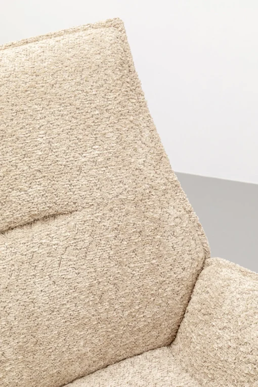 KARE Design Sedia girevole con braccioli Liverpool Greige - KARE> Sedie