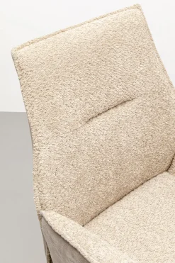 KARE Design Sedia girevole con braccioli Liverpool Greige - KARE></noscript> Sedie