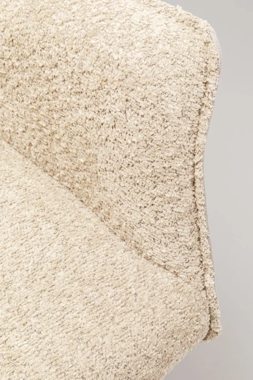 KARE Design Sedia girevole con braccioli Liverpool Greige - KARE> Sedie
